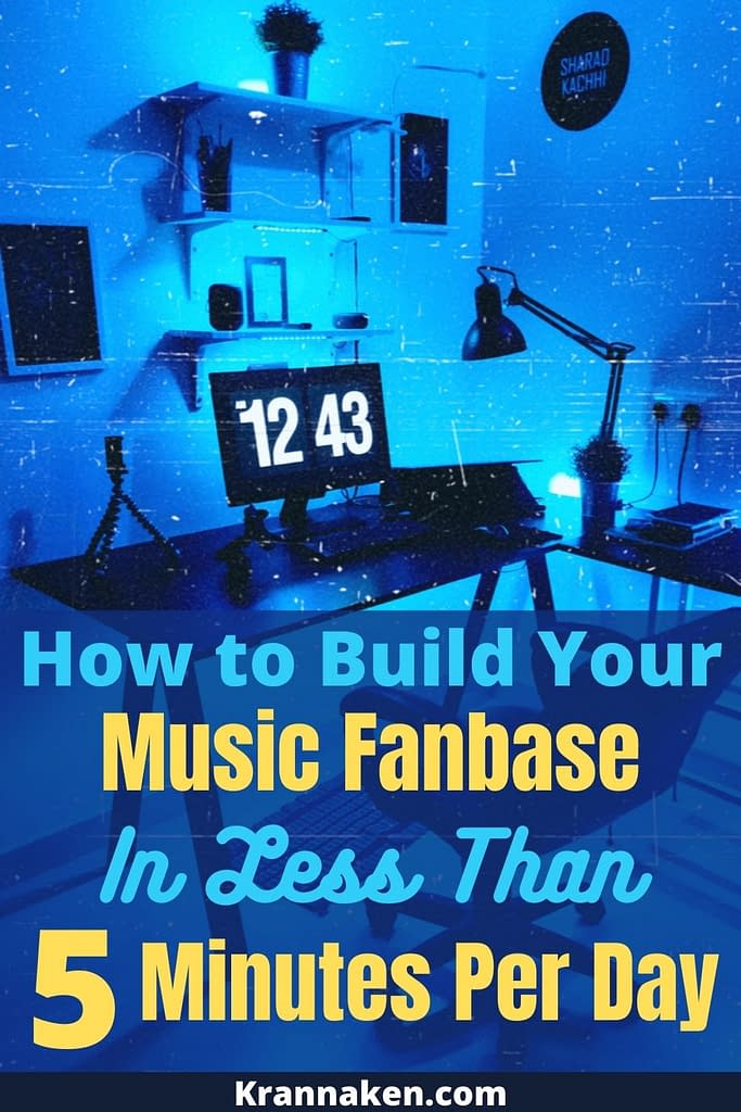 how to gain real music fans, music marketing strategy, time management